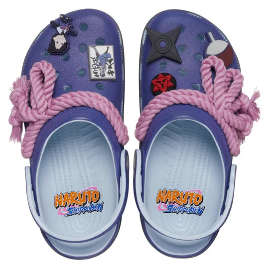 Naruto Sasuke Classic Clog Blue Purple