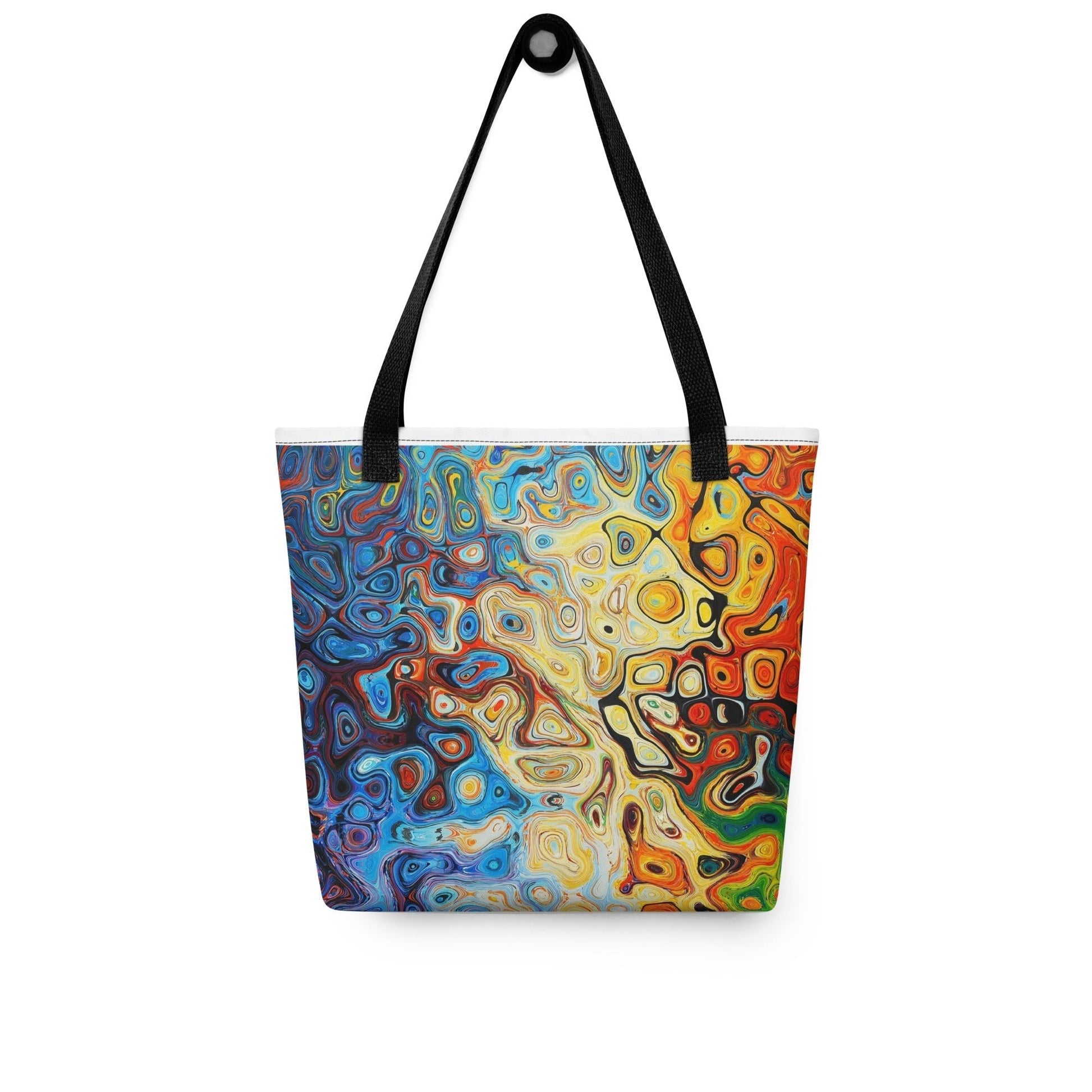 Abstract Colorful Tote Bag - Getgoalrilla #