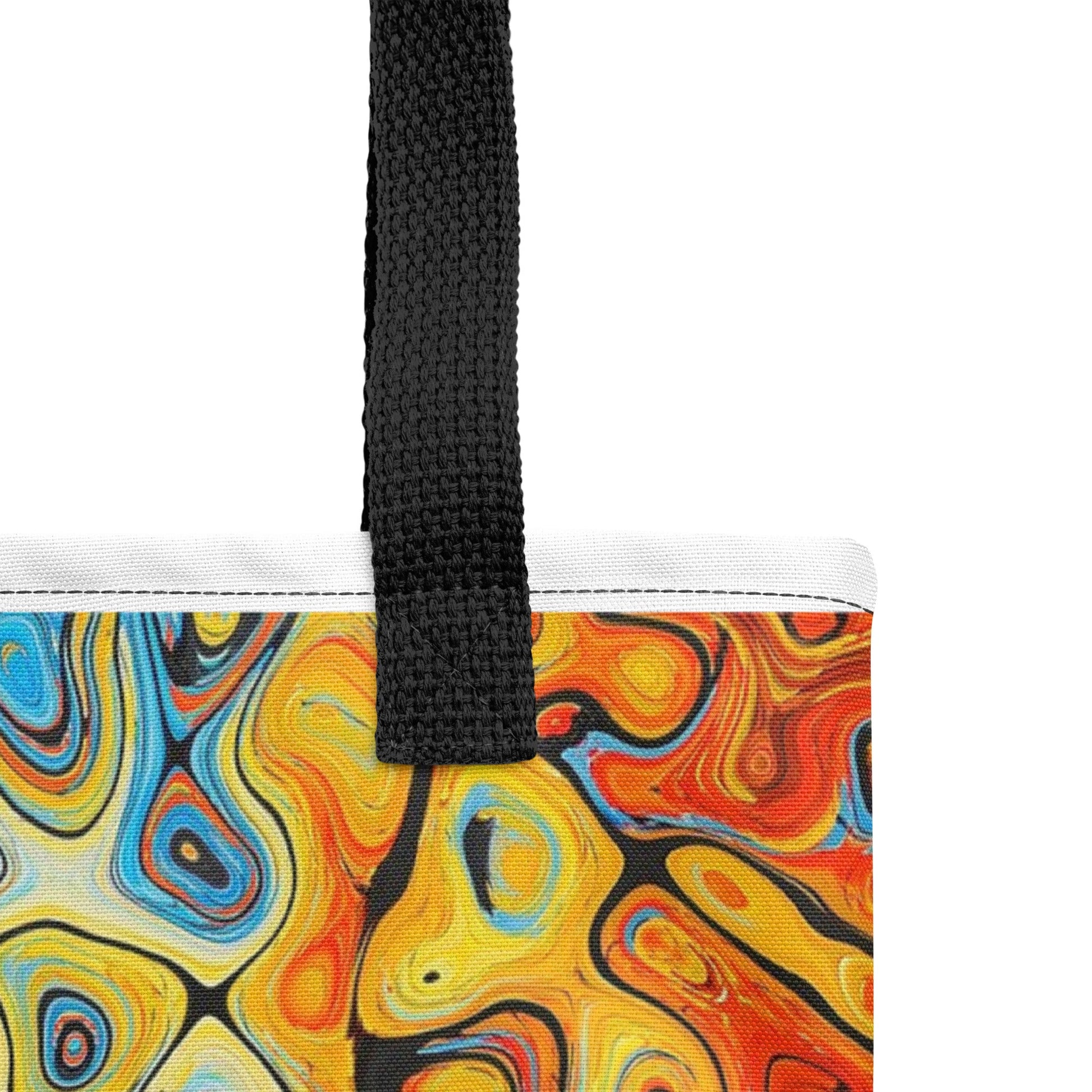 Abstract Colorful Tote Bag - Getgoalrilla #