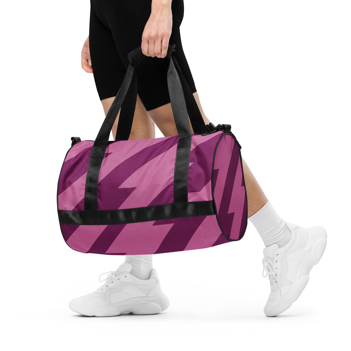 Flashight Purple Gym Bag - Getgoalrilla #