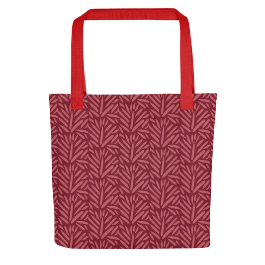 Red Grass Tote Bag - Getgoalrilla #