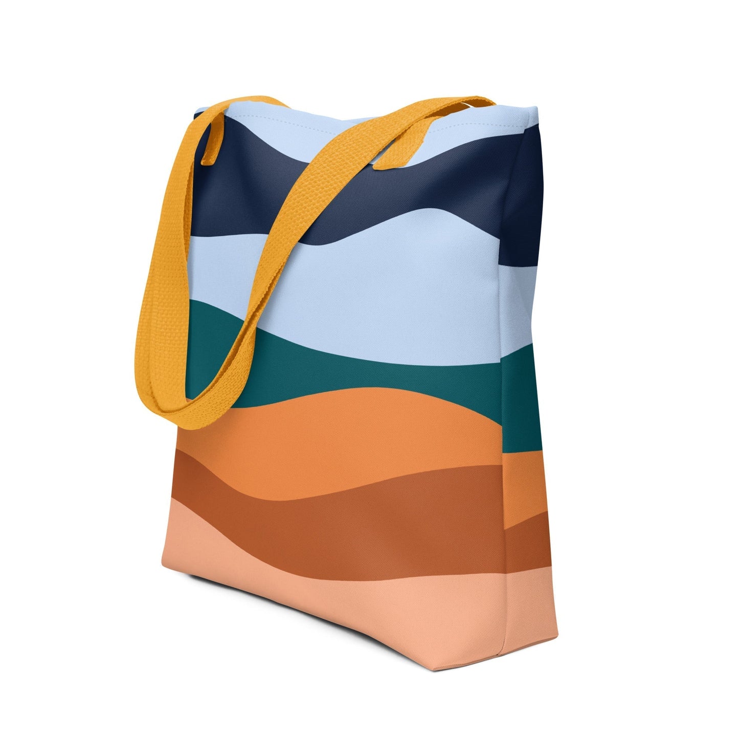 Sandbeach Orange Tote Bag - Getgoalrilla #