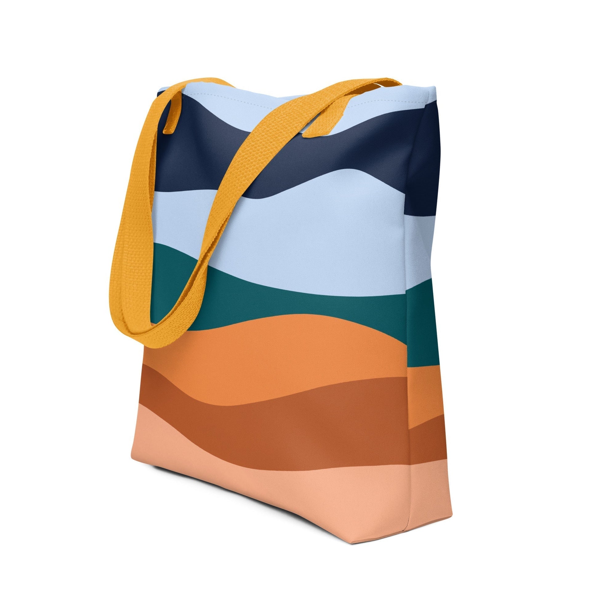 Sandbeach Orange Tote Bag - Getgoalrilla #